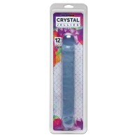 Dildo Doble Crystal Jellies 12" Jr. - Transparente