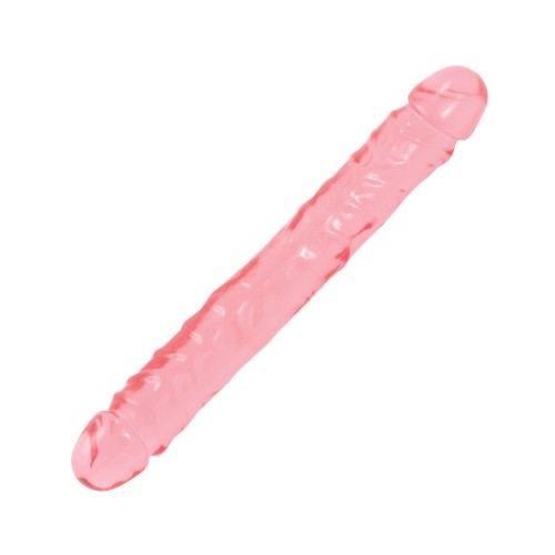 Dildo Doble Crystal Jellies para Placer Mejorado