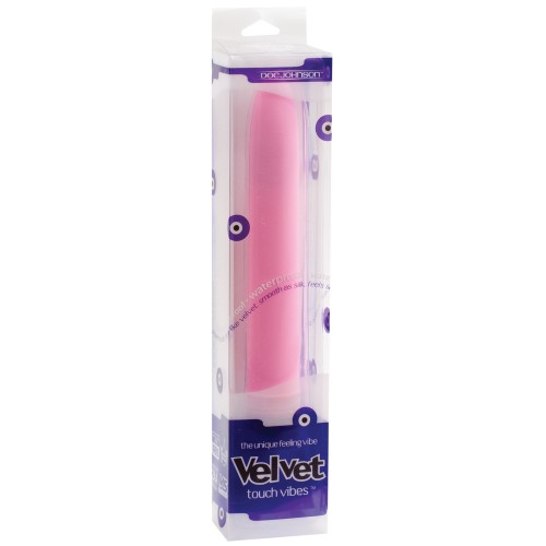 Velvet Touch 7" Vibrator - Pink