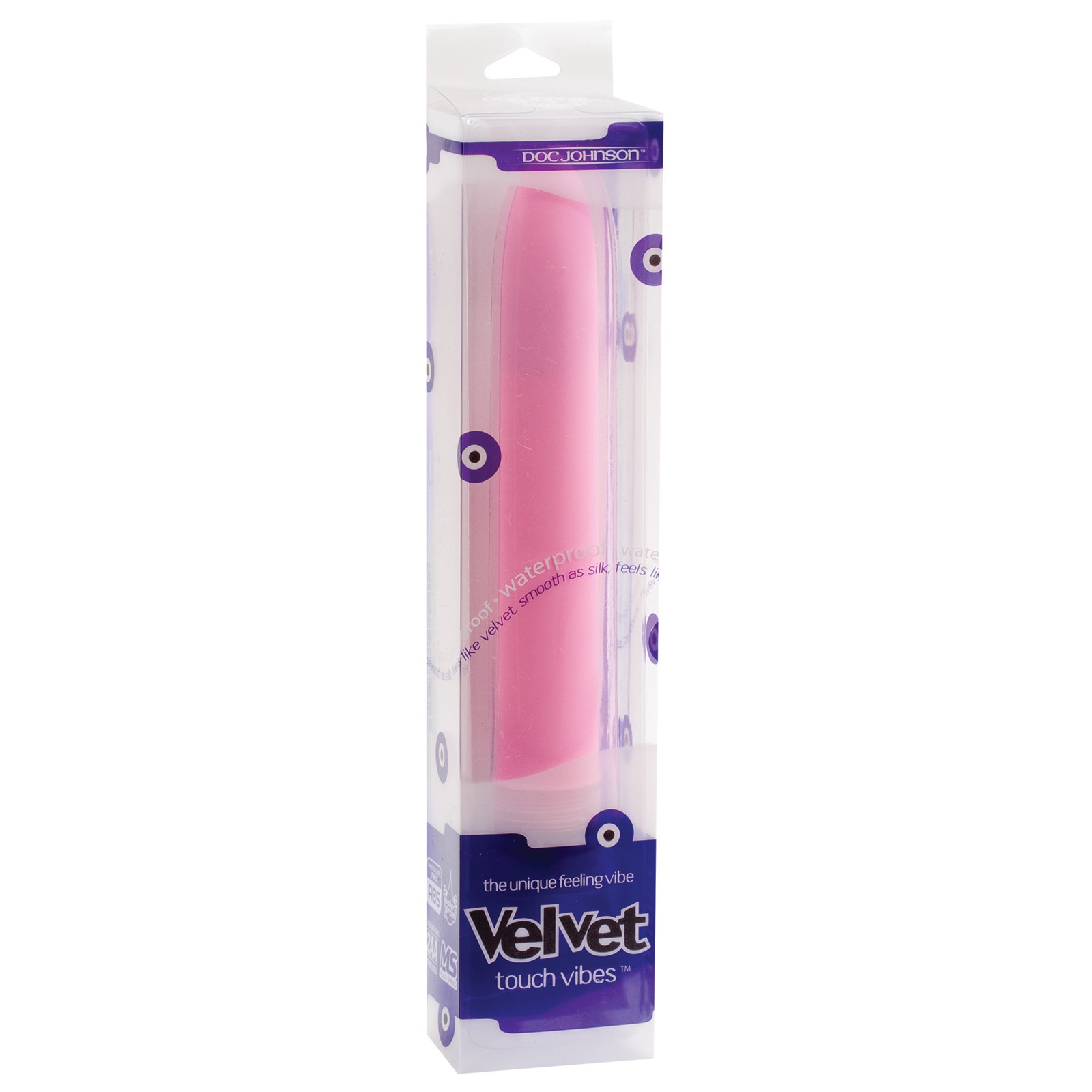 Velvet Touch 7" Vibrator - Pink