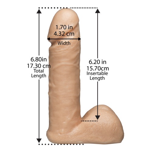 Vac-U-Lock 6" Realistic Cock Attachment