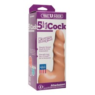 Pene Realista Vac-U-Lock de 5.5 Pulgadas