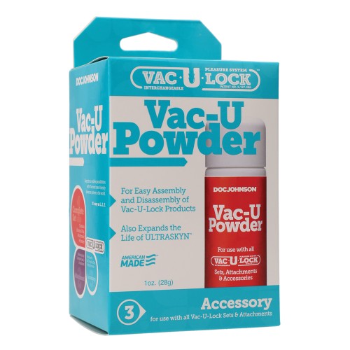 Polvo Vac-U-Lock - Libre de Talco