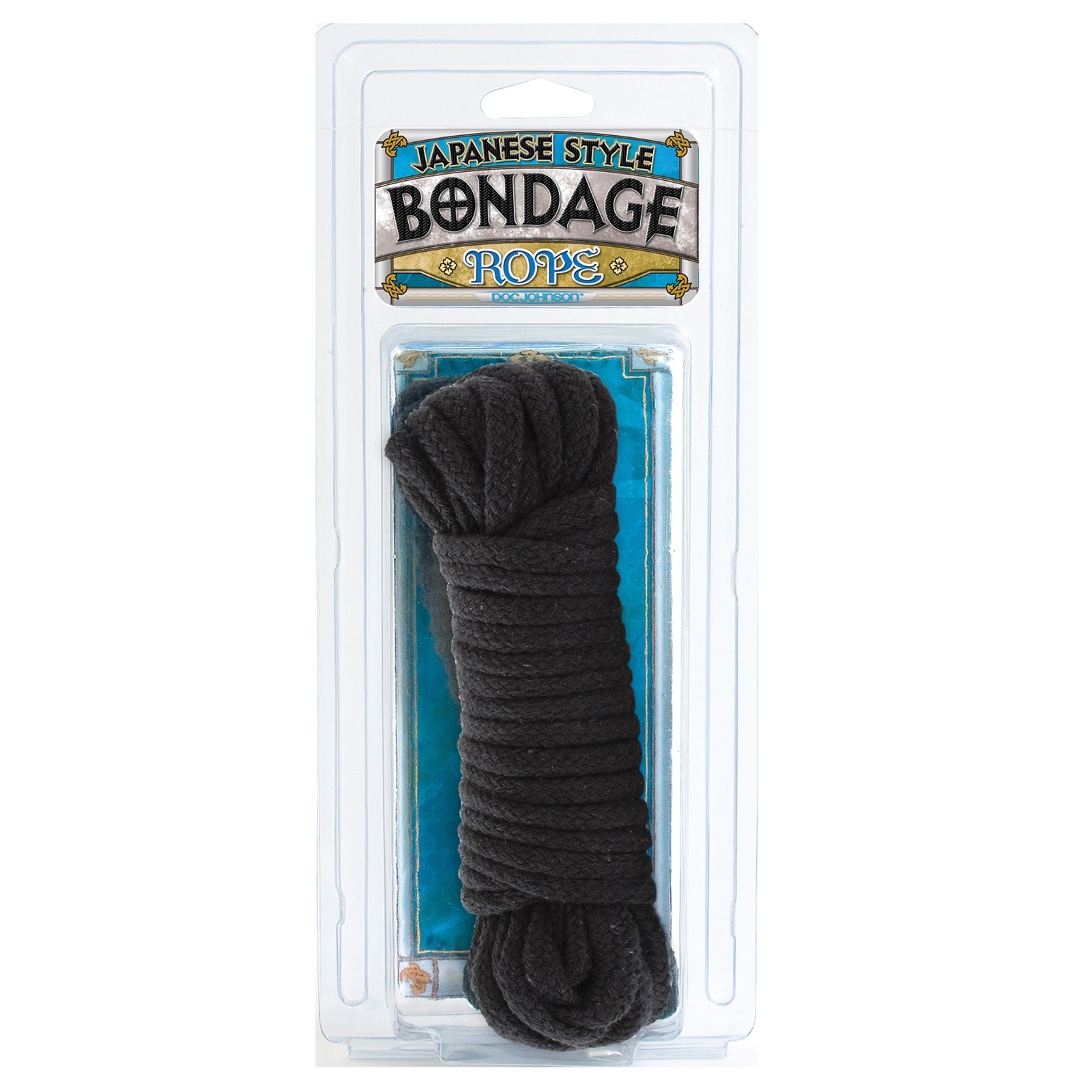 Japanese Style Cotton Bondage Rope Black