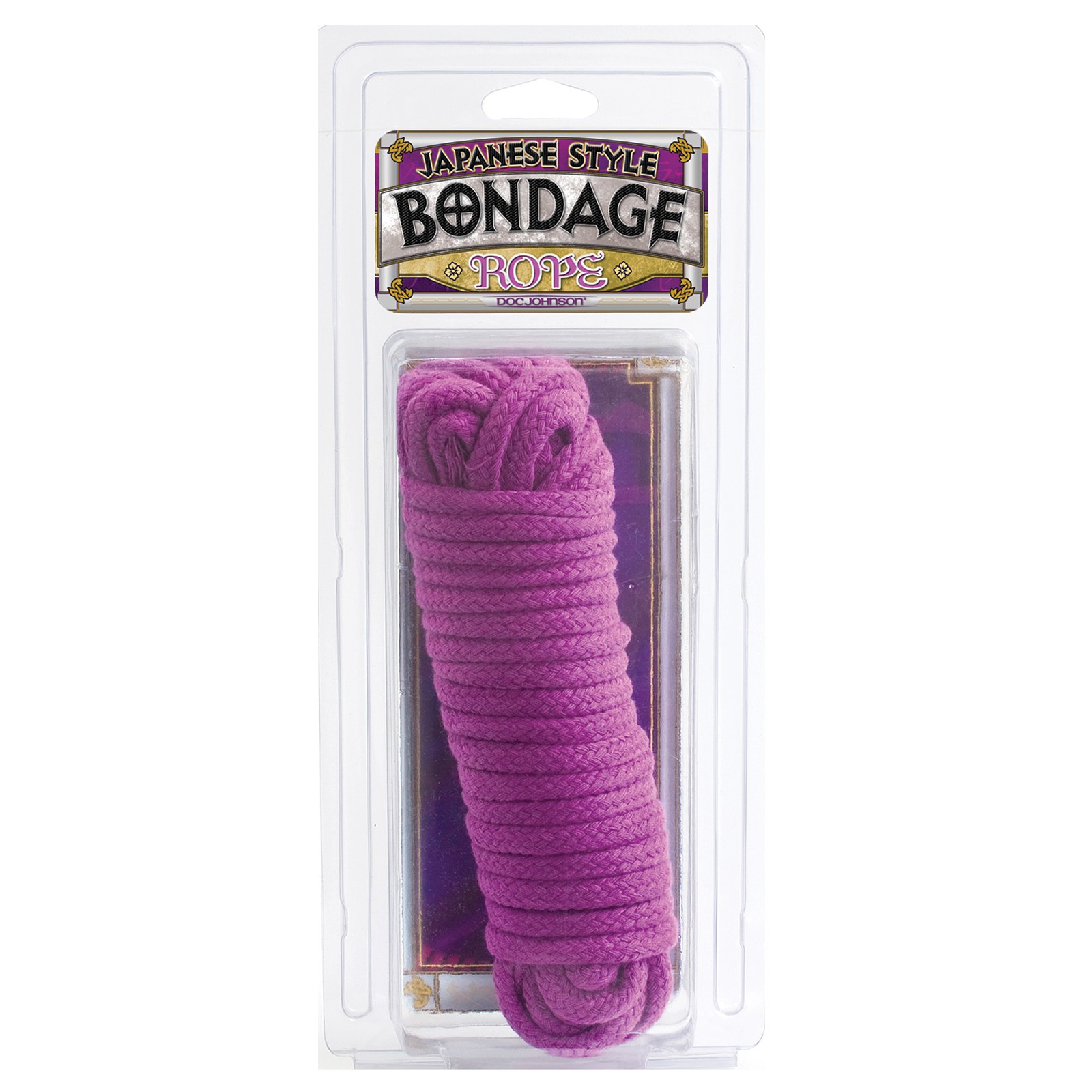 Japanese Style Cotton Bondage Rope Purple