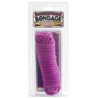 Japanese Style Cotton Bondage Rope Purple