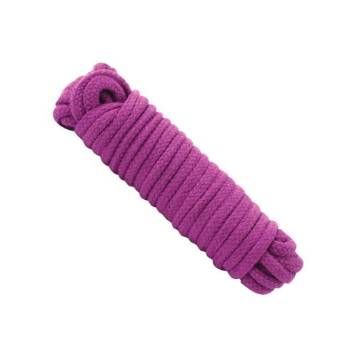 Japanese Style Cotton Bondage Rope Purple