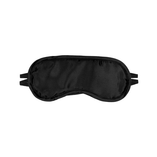 Satin Fantasy Blindfold by Erotic Toy Company - Black