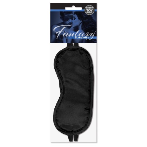 Satin Fantasy Blindfold by Erotic Toy Company - Black