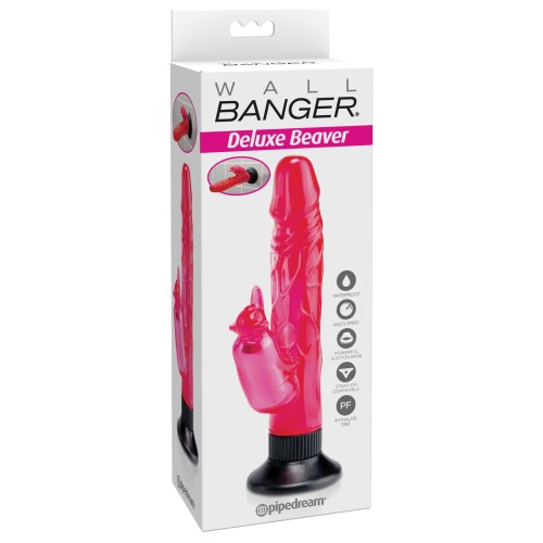 Wall Bangers Deluxe Beaver Vibrador A Prueba de Agua