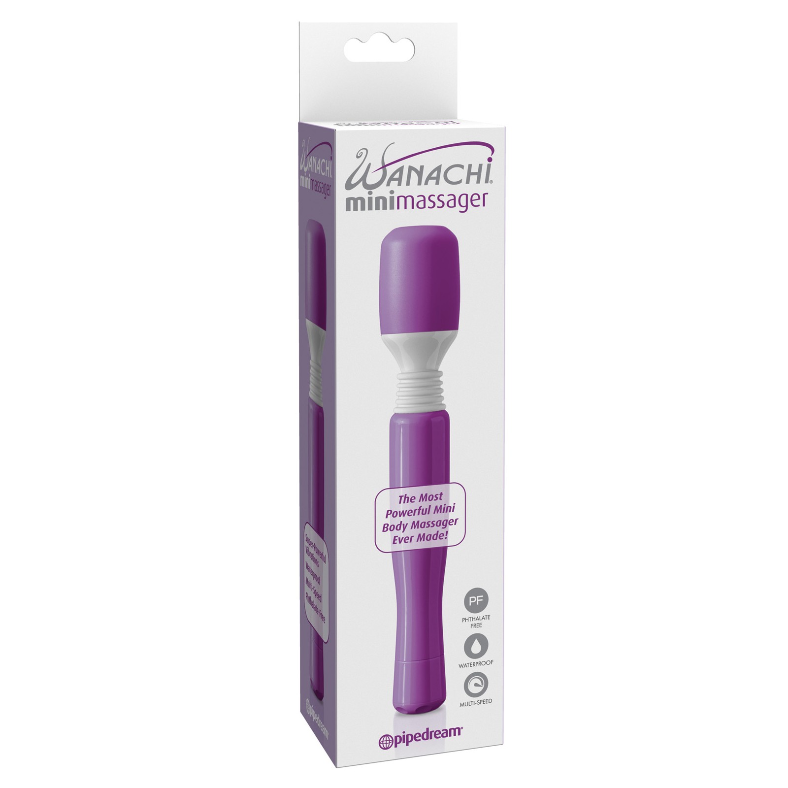 Mini Wanachi Waterproof Massager - Purple