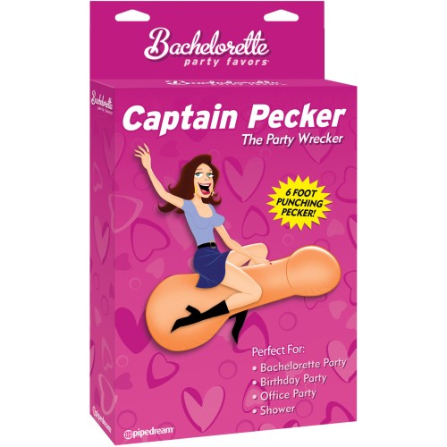 Bachelorette Party Captain Pecker Inflatable Fun