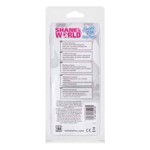 Vibrador Brillante Shane's World - Rosa