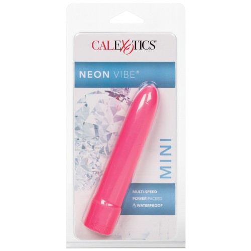 Mini Vibrador Neon Rosa