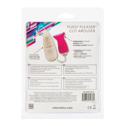 Pussy Pleaser Clit Arouser Pink Stimulator