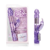 Vibrador Jack Rabbit a Prueba de Agua Púrpura