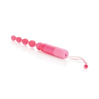 Waterproof Vibrating Pleasure Beads Pink