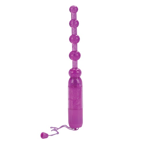 Waterproof Vibrating Pleasure Beads Purple for Ultimate Satisfaction