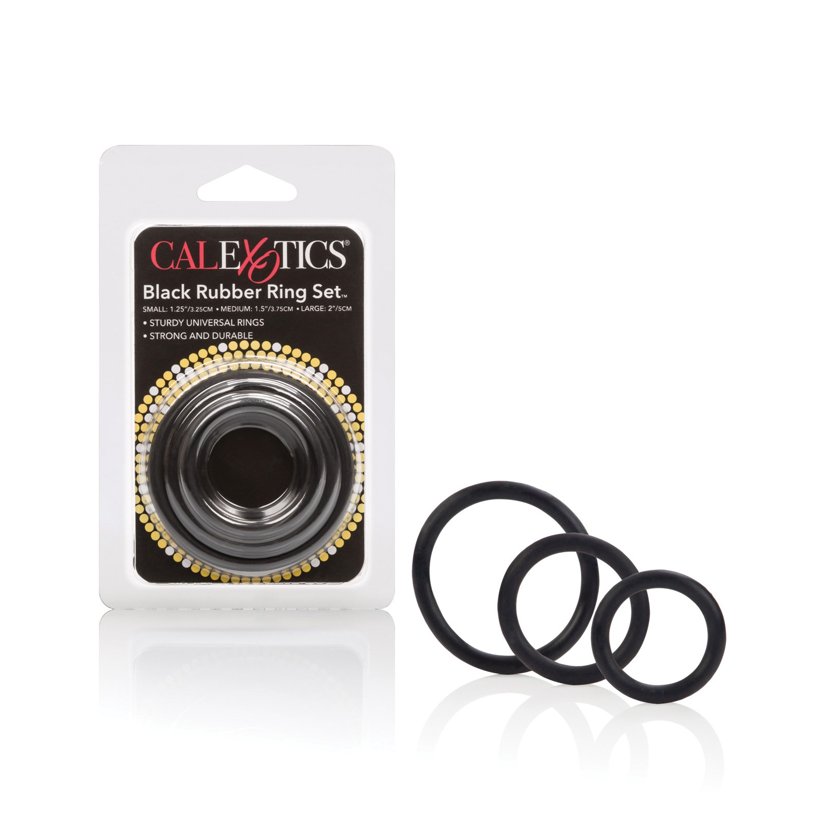 Rubber Ring Set Black