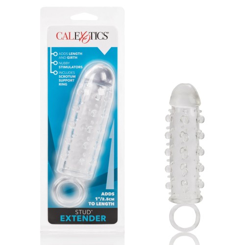 Extensor Stud con Anillo de Soporte Transparente