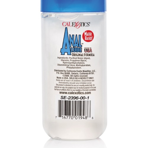 Anal Lube 6 oz - Original Formula for Maximum Pleasure