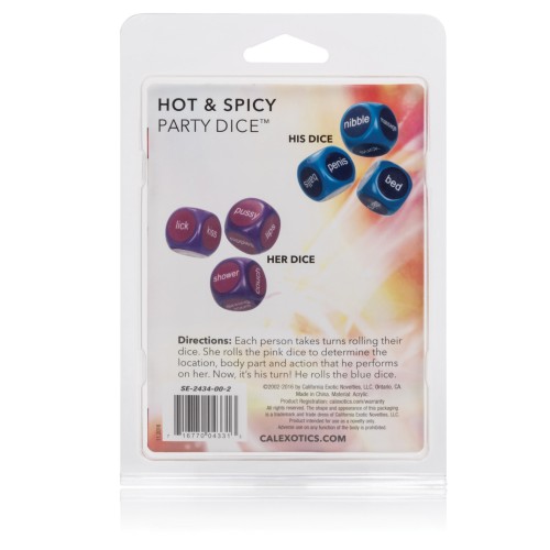 Hot & Spicy Party Dice