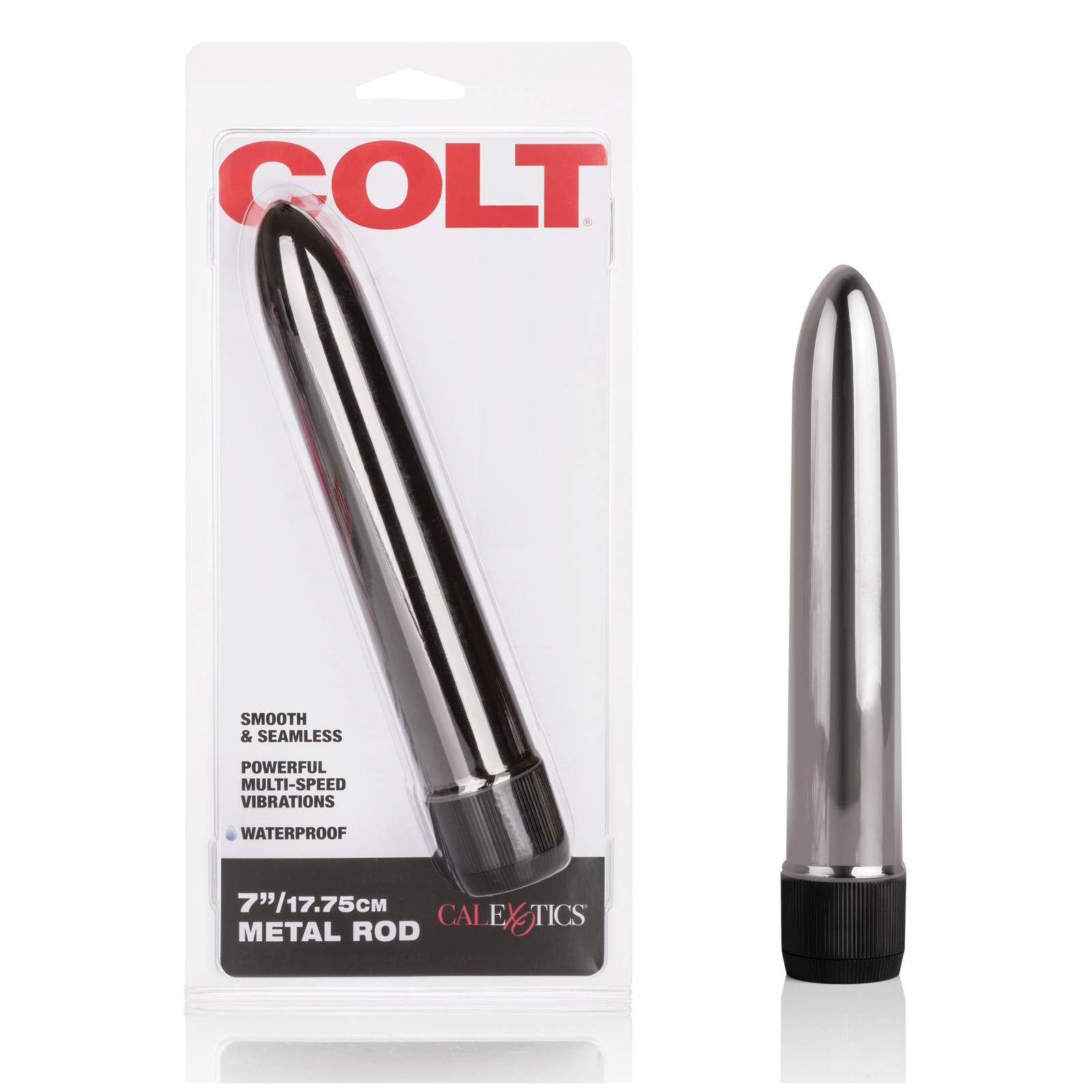 Vibrador de Metal COLT 7 Pulgadas para Poder