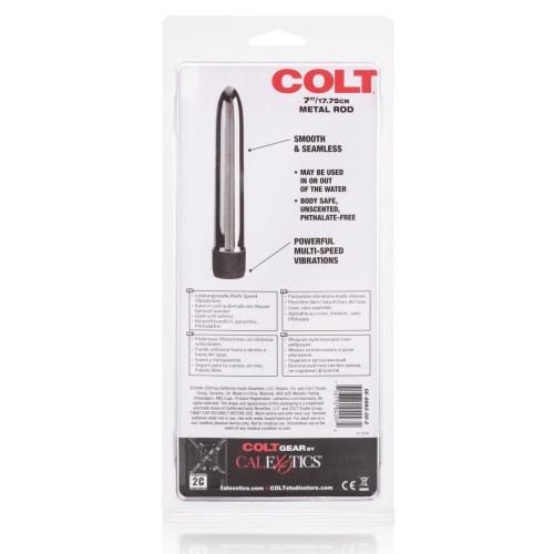 Vibrador de Metal COLT 7 Pulgadas para Poder