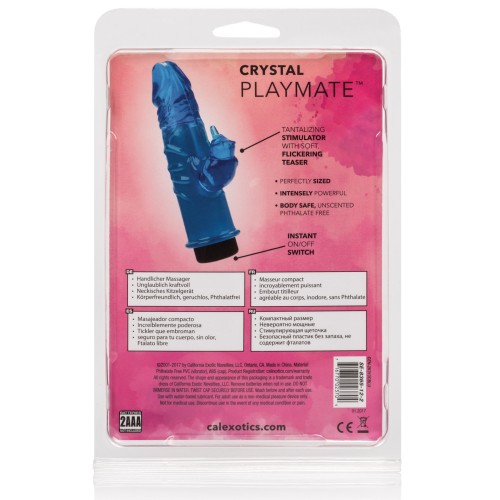 3in Crystal Playmate Vibrator Indulgent Pleasure