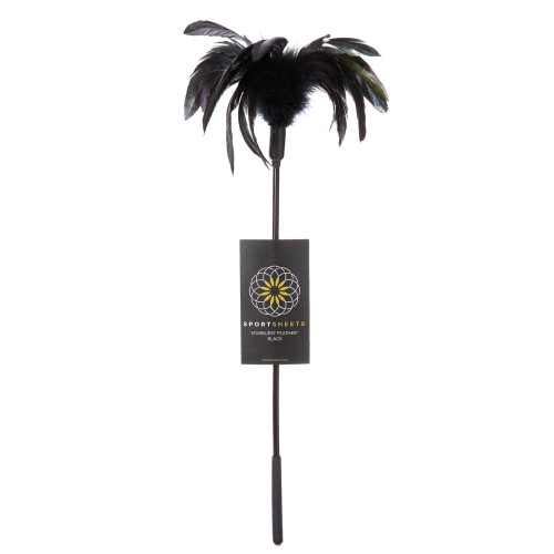 Sportsheets Body Tickler Starburst Feather Black