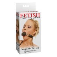 Breathable Ball Gag Black - Comfort & Control