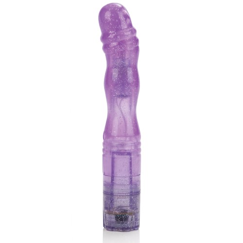 Vibrador Jelly Sparkle Softees G Púrpura