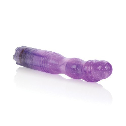 Vibrador Jelly Sparkle Softees G Púrpura