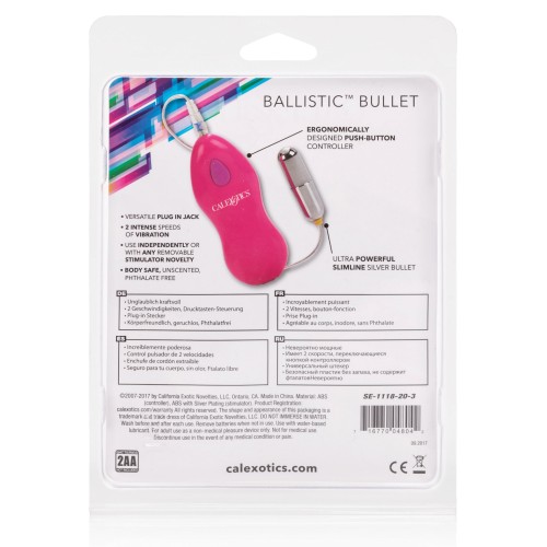 Bala Ballistic Vibrador para Placer Discreto