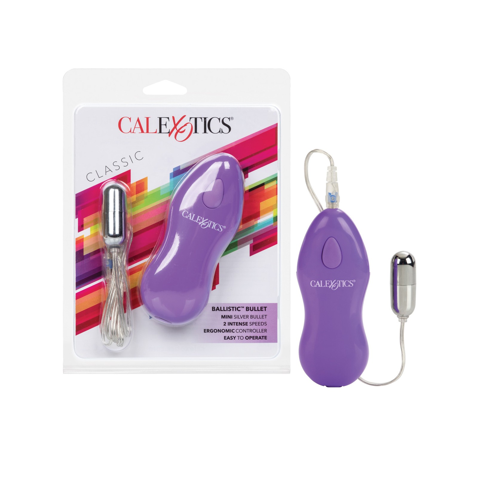 Ballistic Mini Vibrator with Purple Controller