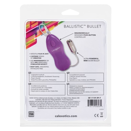 Ballistic Mini Vibrator with Purple Controller