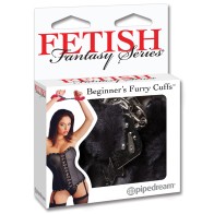 Fetish Fantasy Beginner Furry Cuffs Black for Sensual Bondage Play