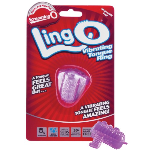 Anillo Vibrador LingO Screaming O - Herramienta de Placer Supremo