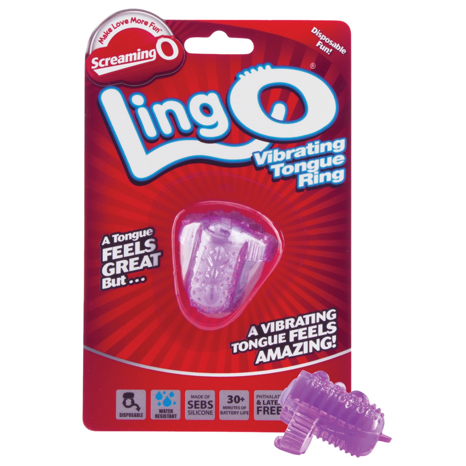 Anillo Vibrador LingO Screaming O - Herramienta de Placer Supremo