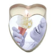 Earthly Body Edible Hemp Massage Candle for Sensual Pampering