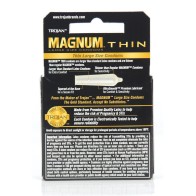 Condones Trojan Magnum Thin Caja de 3