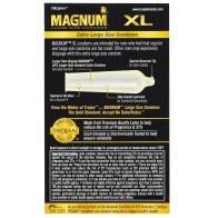 Trojan Magnum XL Lubricated Condoms for Optimal Comfort