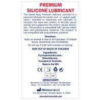 Lubricante Personal de Silicona Swiss Navy - 8 oz