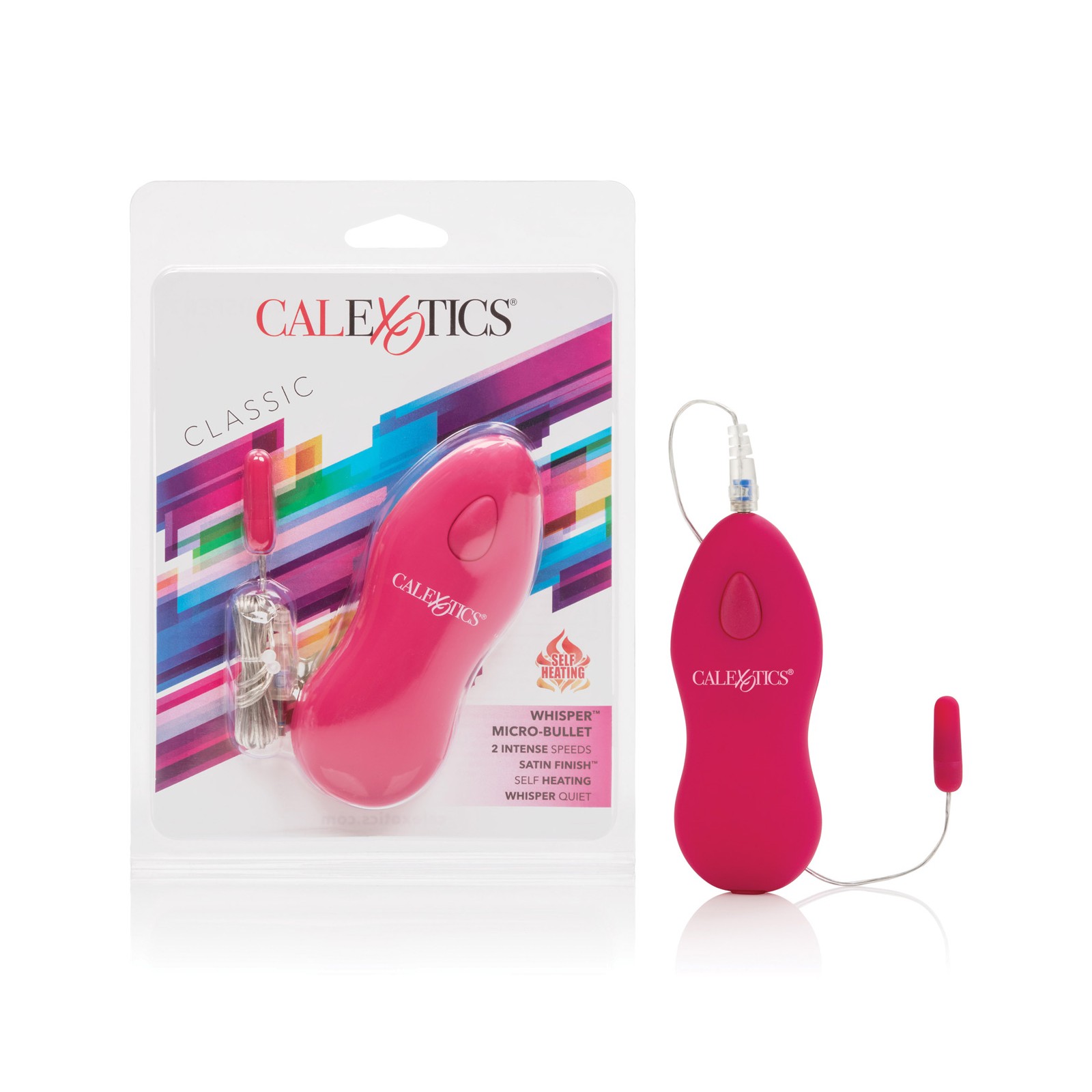 Vibrador Micro Bullet Whisper Rosa