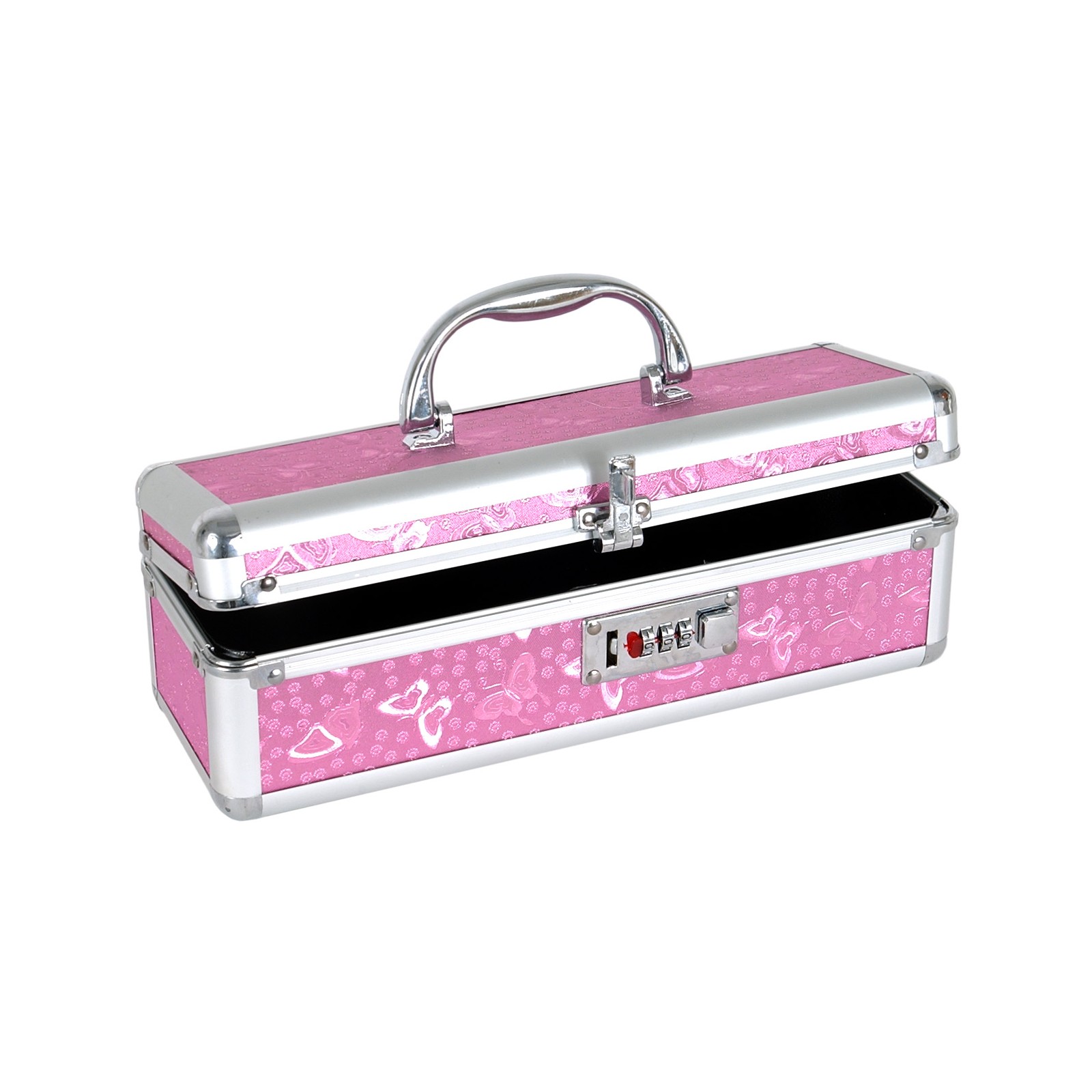 Lockable Vibrator Case Pink