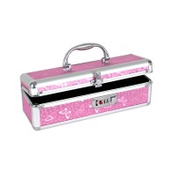 Lockable Vibrator Case Pink