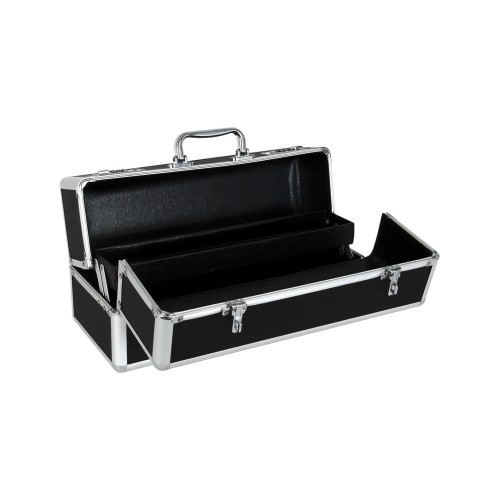 Large Lockable Vibrator Case Black for Discreet Storage