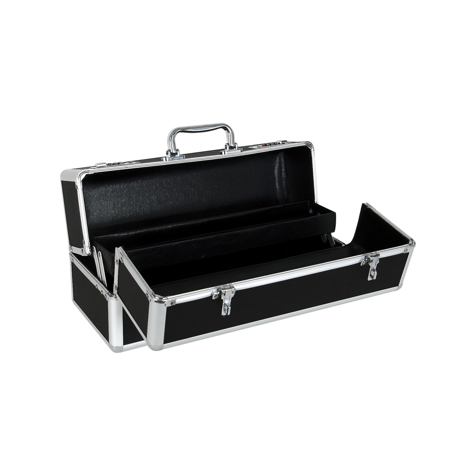 Large Lockable Vibrator Case Black for Discreet Storage