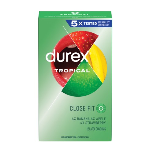 Durex Tropical Color & Scents Condoms Box