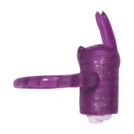 Anillo Vibrador Horny Honey Bunny Morado